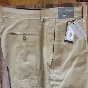 Men's Daniel Cremieux Signature Collection 38x32 Tan Fits like a 36x32